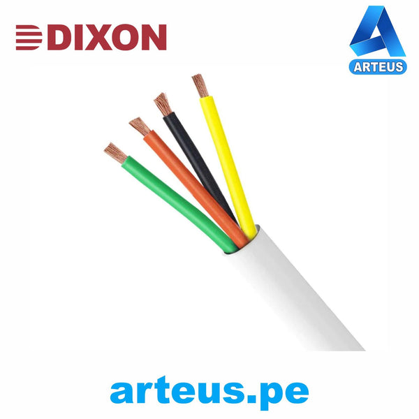 DIXON 1013 LSZH, Cable de alarma 4x22 blanco - 300m - ARTEUS