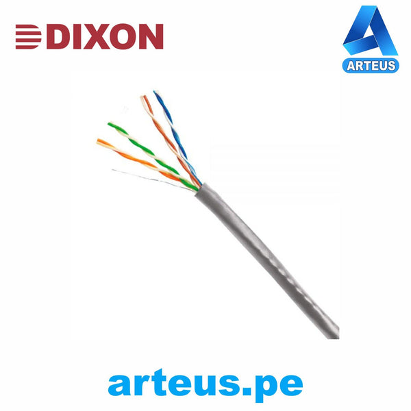 DIXON 3050, Cable de red utp categoría 5e 305m- gris - ARTEUS