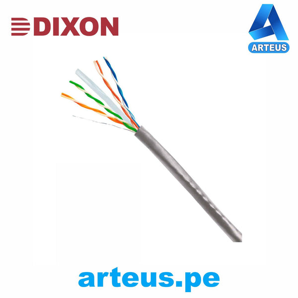 DIXON 3060, Cable de red utp categoría 6, 305m- gris - ARTEUS