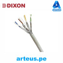 DIXON 9060, Cable de red u/utp categoría 6a lszh 305m- gris- cobre - ARTEUS