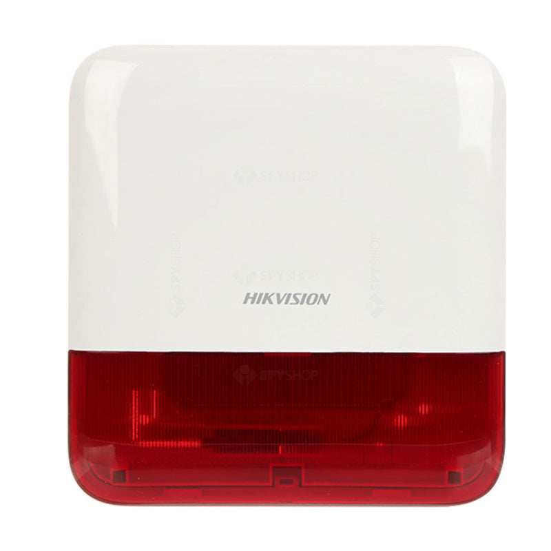 HIKVISION DS-PS1-E-WB/Red Sirena para exterior WIF rojo