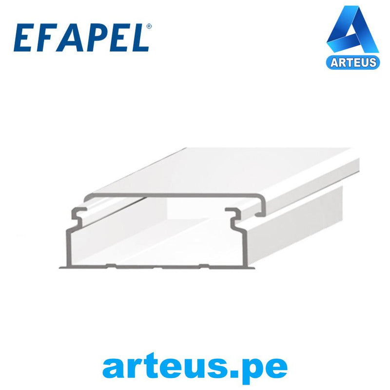 EFAPEL 100150 CBR - CANALETA 40x12.5 SIN DIVISION DE 2.10 MTS - ARTEUS