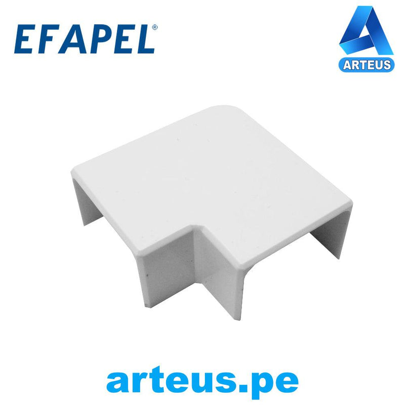 EFAPEL 10043 ABR - ANGULO PLANO PARA CANALETA 32x16 - ARTEUS