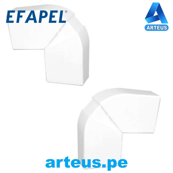 EFAPEL 10053 ABR - ANGULO PLANO PARA CANALETA 40x12.5 - ARTEUS