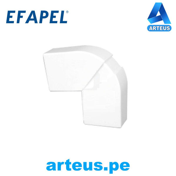 EFAPEL 10063 ABR - ANGULO PLANO PARA CANALETA 40x16 - ARTEUS