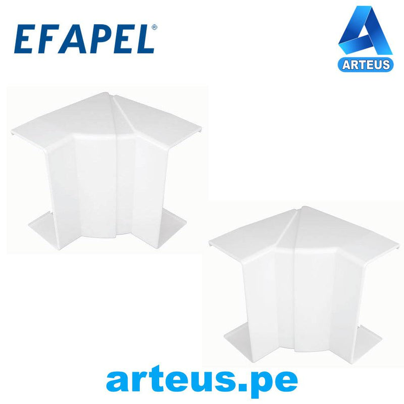 EFAPEL 10082 RBR - ANGULO INTERNO PARA CANALETA 110x34 - ARTEUS