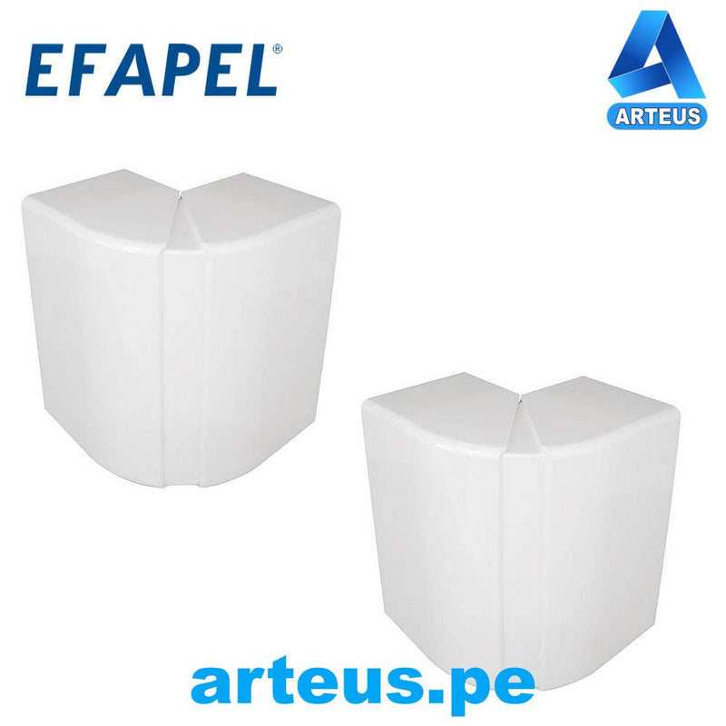 EFAPEL 10086 RBR - ANGULO EXTERIOR PARA CANALETA 110x34 - ARTEUS