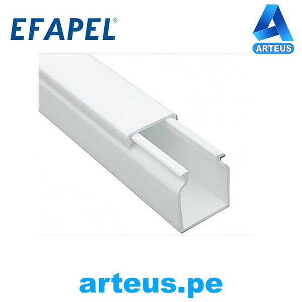 EFAPEL 10160 CBR - CANALETA 40X16 SIN DIVISION DE 2.10 MTS - ARTEUS