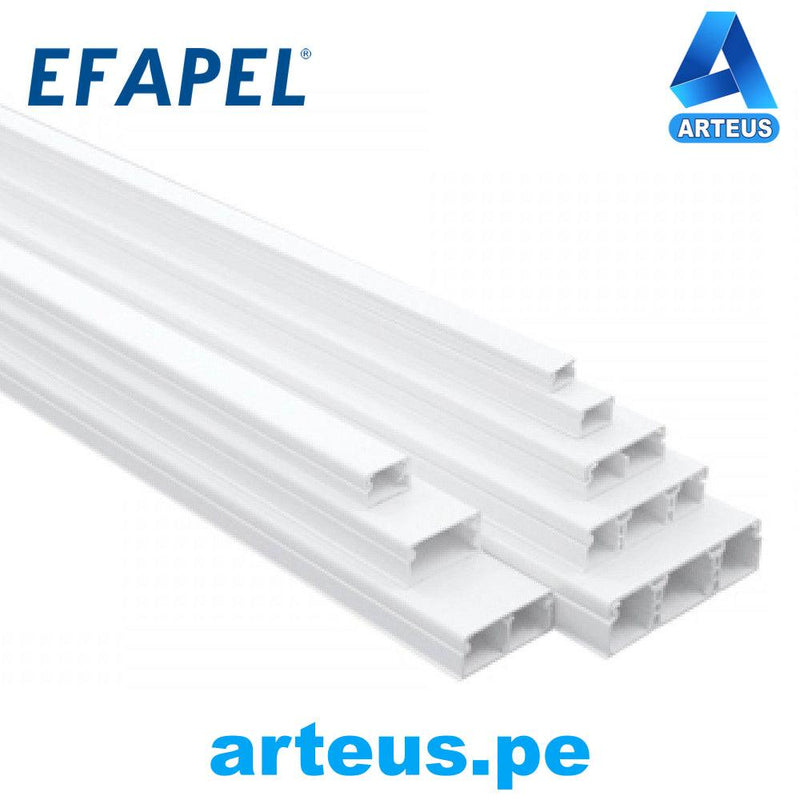 EFAPEL 10170 CBR - CANALETA 60X16 SIN DIVISION DE 2.10 MTS - ARTEUS