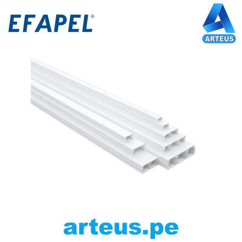 EFAPEL 10480 CBR - CANALETA 40X25 SIN DIVISION DE 2.10 MTS - ARTEUS