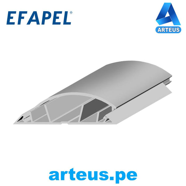 EFAPEL 10500 HBR - CANALETA DE PISO S/DIVISION 50X20 2MT ALT LSZH - ARTEUS