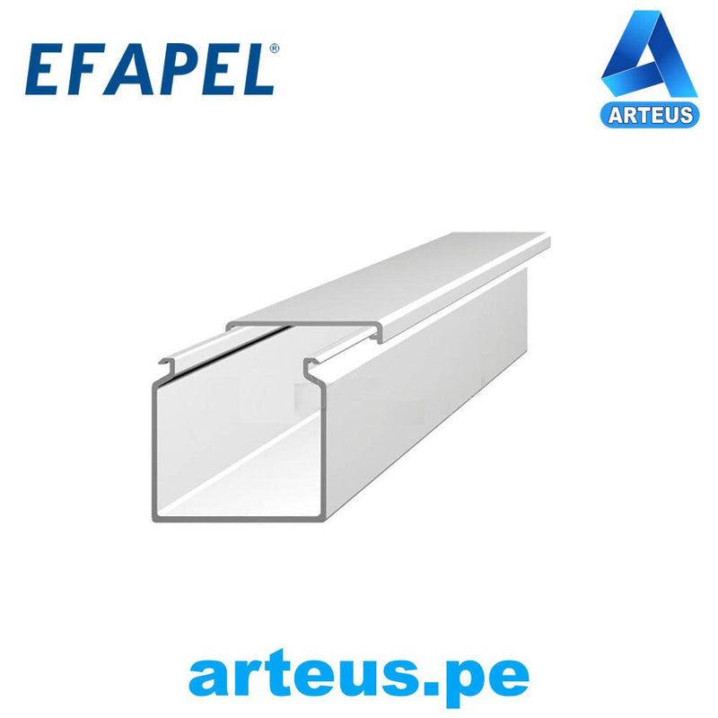 EFAPEL 13040 CBR - CANALETA 60X60 DE 2MTS BLANCA - ARTEUS