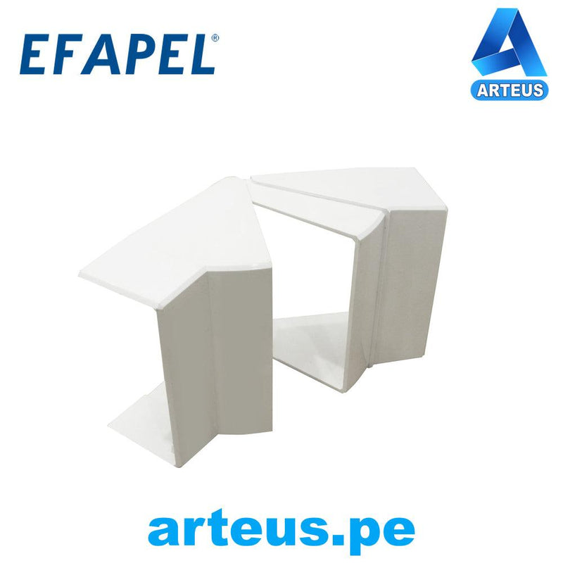 EFAPEL 13052 ABR - ANGULO INTERNO PARA CANALETA 80X40 - ARTEUS