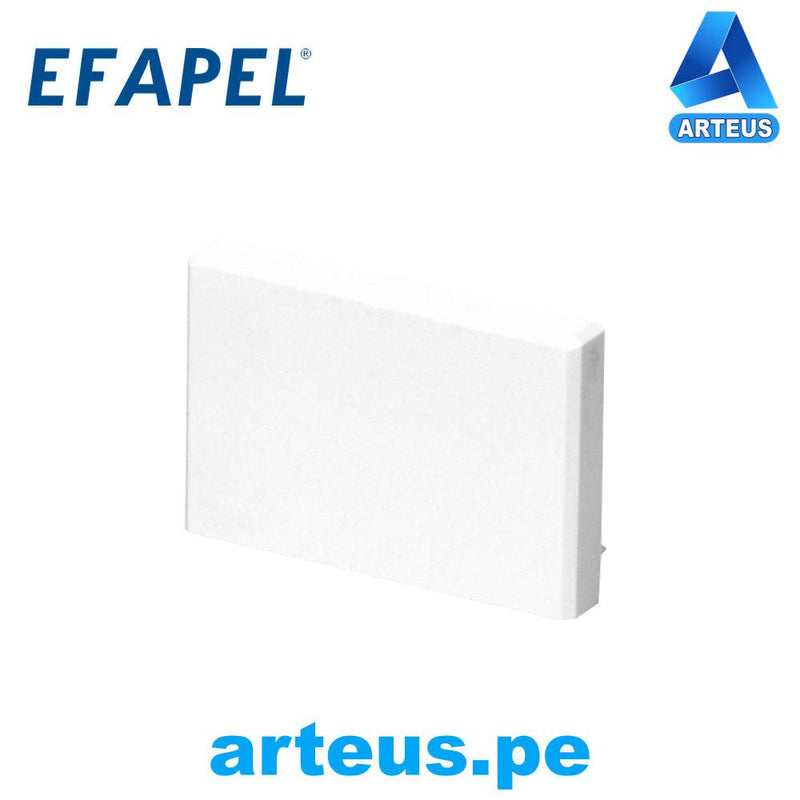 EFAPEL 13055 ABR - TAPA FINAL PARA CANALETA 80X40 - ARTEUS