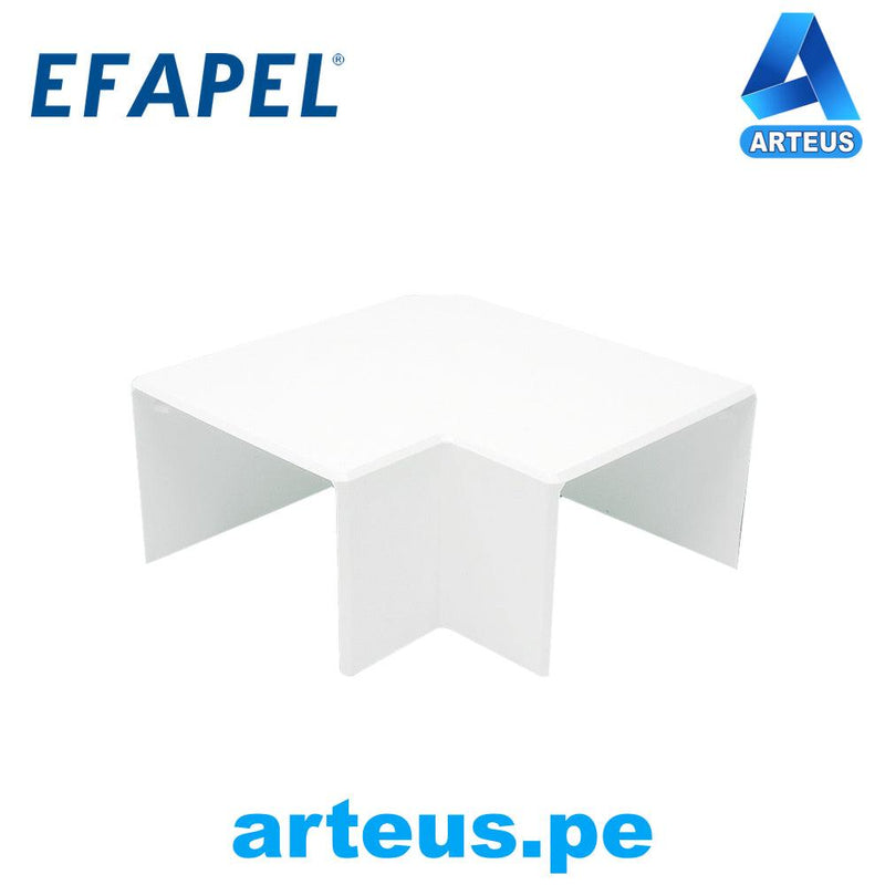 EFAPEL 13063 ABR - ANGULO PLANO PARA CANALETA 80X60 - ARTEUS