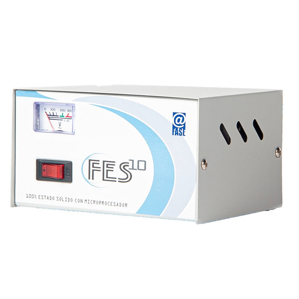 ELISE FES-10 FASE Estabilizador Sólido 1Kva 4 tomas 220v 1toma 110v