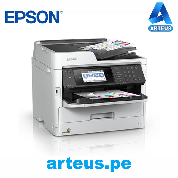 EPSON C11CG02301 - Multifuncional de tinta Epson WorkForce Pro WF-C5790 imprime escanea copia fax WiFi. - ARTEUS