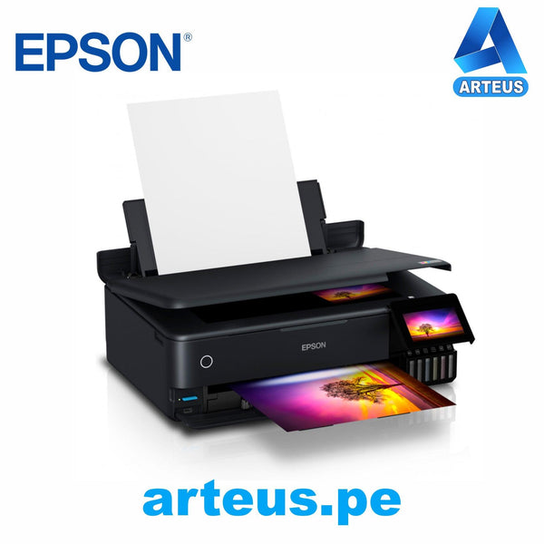 EPSON C11CJ21303 - Multifuncional de tinta Epson EcoTank L8180 imprime escanea copia LAN-Wi-Fi-USB 2.0 - ARTEUS