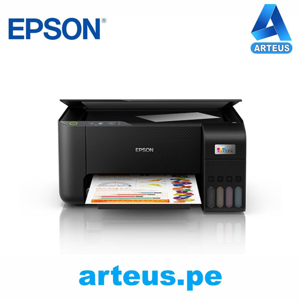 EPSON C11CJ68301 - Multifuncional de tinta Epson EcoTank L3210 Imprime Escanea Copia USB - ARTEUS