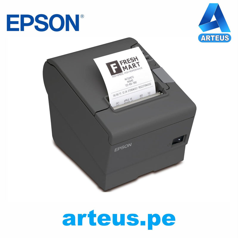 EPSON C31CA85084 - Impresora termica Epson TM-T88V velocidad de impresion 300 mm-seg color negro. - ARTEUS