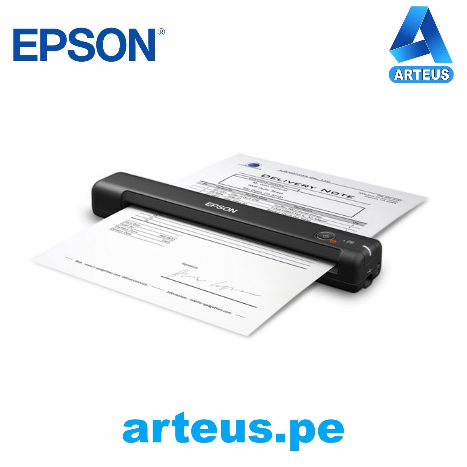EPSON ES50 ESCÁNER PORTATIL EPSON WORKFORCE ES50, USB 2.0