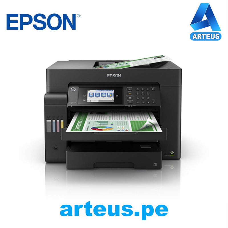 EPSON L15150 - MULTIFUNCIONAL A3 DE TINTA ECOTANK L15150, IMPRIME/ESCANEA/COPIA/FAX/WI-FI/USB/ETHERNET - ARTEUS