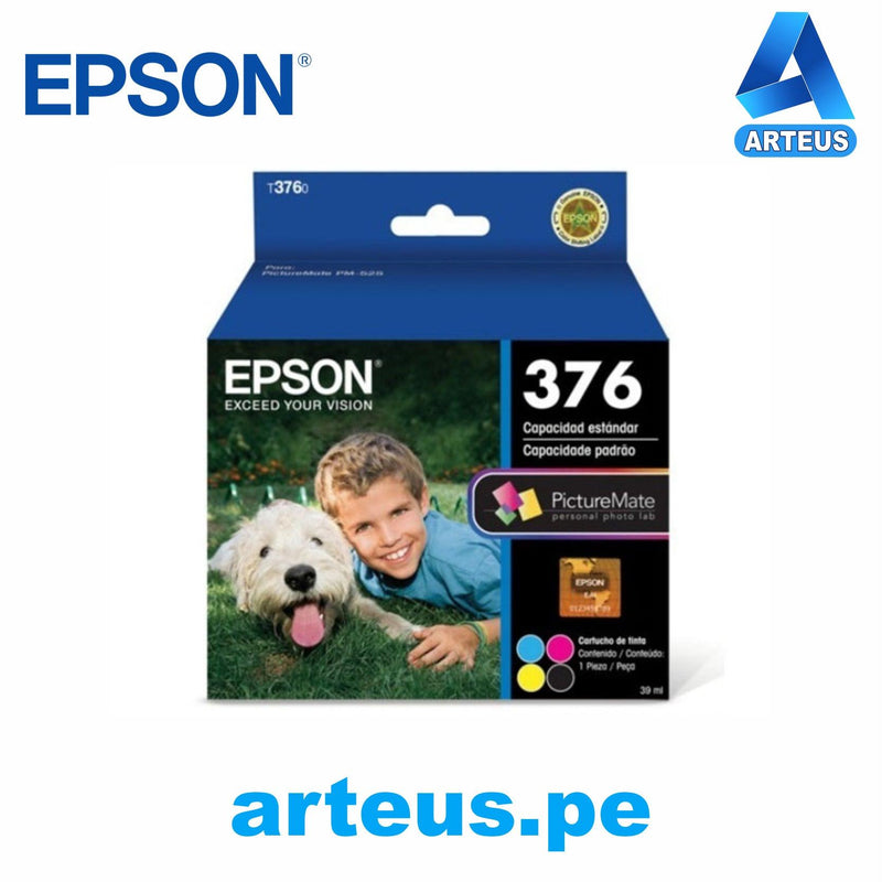 EPSON T376020-AL - Cartucho fotográfico 4 colores, para Epson PictureMate 525 Series - ARTEUS