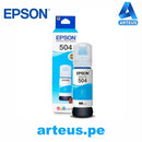 EPSON T504220-AL - Botella de tinta color Cyan contenido 70ml. - ARTEUS