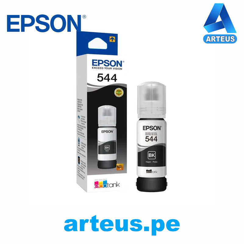 EPSON T544120-AL - Botella de tinta color Negro contenido 65ml. - ARTEUS