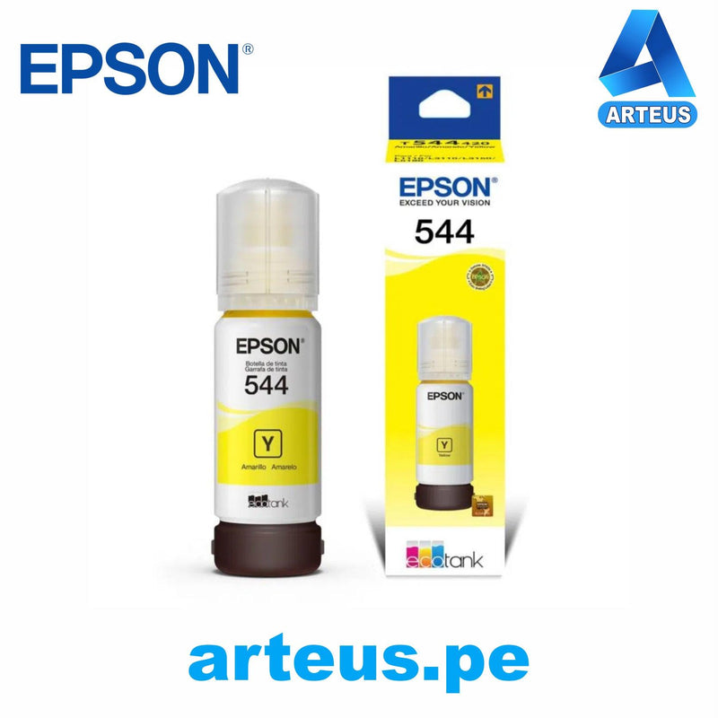 EPSON T544420-AL - Botella de tinta color Amarillo contenido 65ml. - ARTEUS