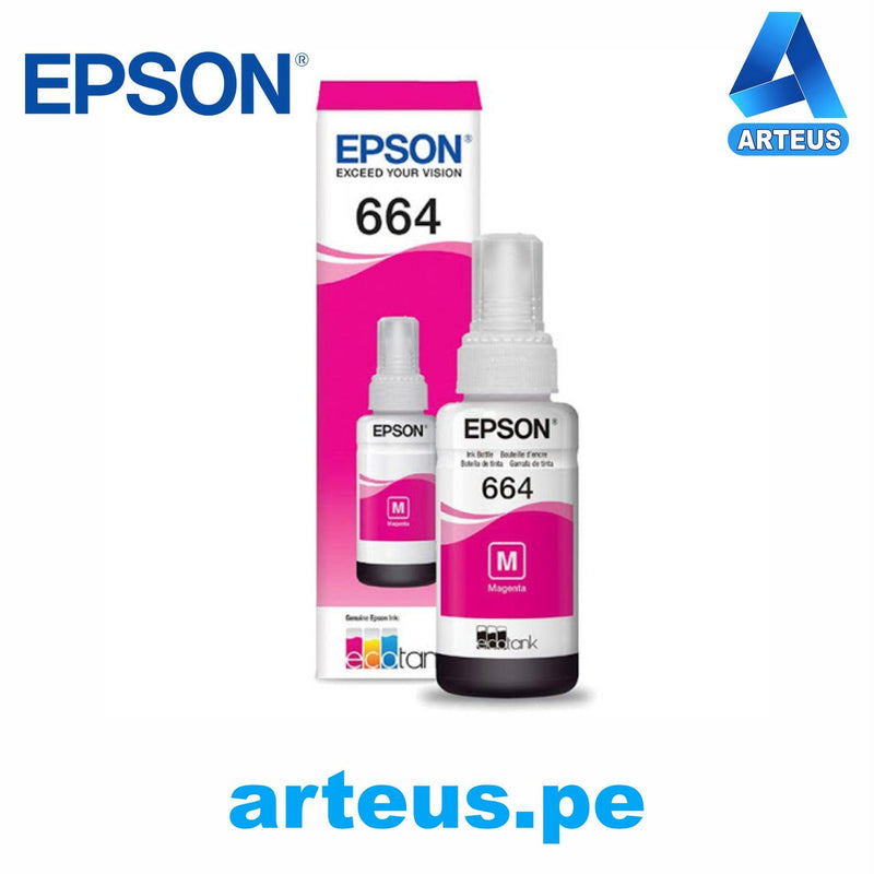 EPSON T664320-AL - TINTA EPSON L200 MAGENTA - ARTEUS