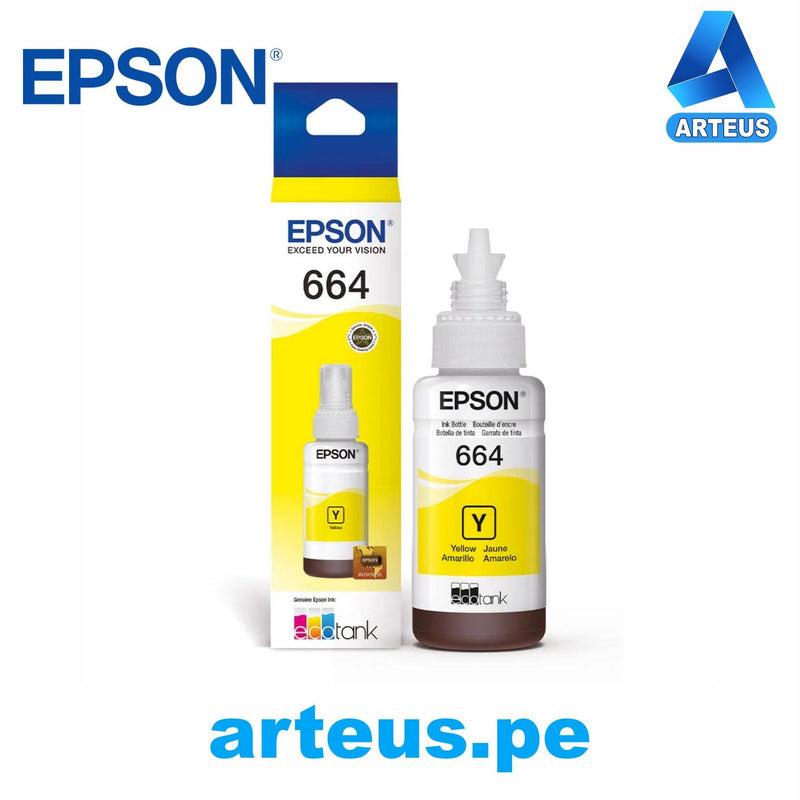 EPSON T664420-AL - TINTA EPSON L200 AMARILLO - ARTEUS