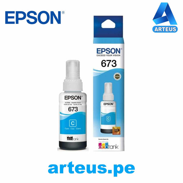 EPSON T673220-AL - TINTA EPSON L800 CIAN - ARTEUS