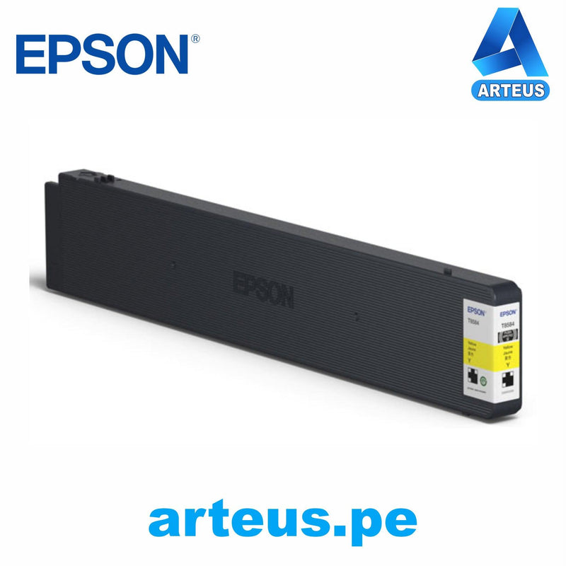 EPSON T858420 - Cartucho de tinta Epson T858 DURABrite Pro Amarillo. - ARTEUS