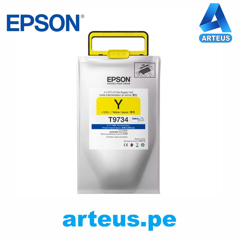 EPSON T973420 - Bolsa de tinta EPSON DURABrite Pro color Yellow. - ARTEUS