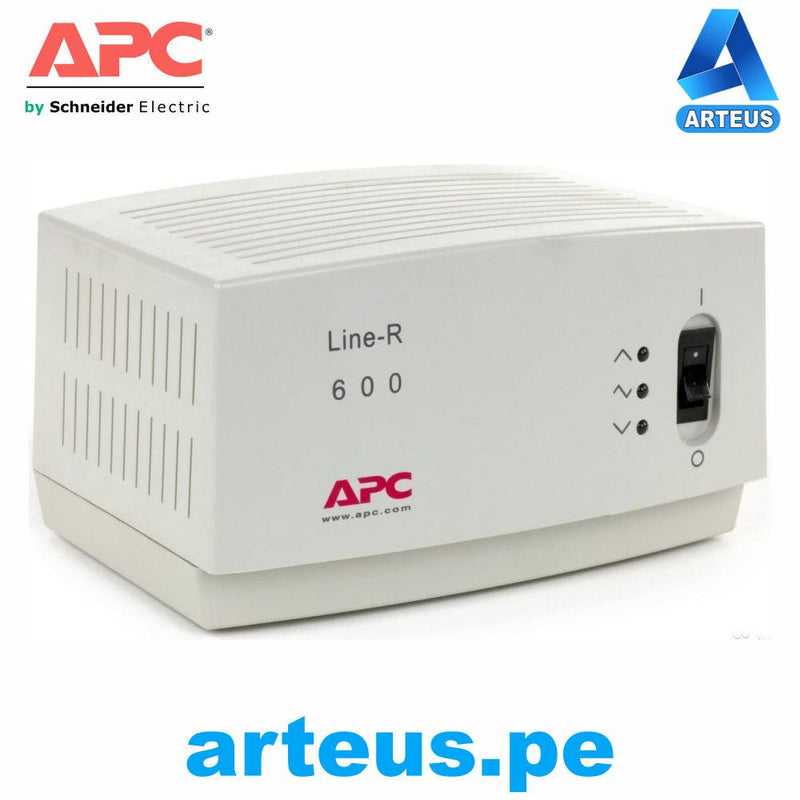 Estabilizador de energía 600va APC LE600I regulador de voltaje contra altas tensiones electricas 220v 4 tomacorrientes C13 - ARTEUS
