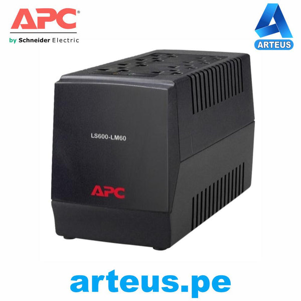 Estabilizador de voltaje 600w 1200va APC LSW1200-IND regulador contra altas tensiones APC LINE-R 3 salidas universales 230v - ARTEUS