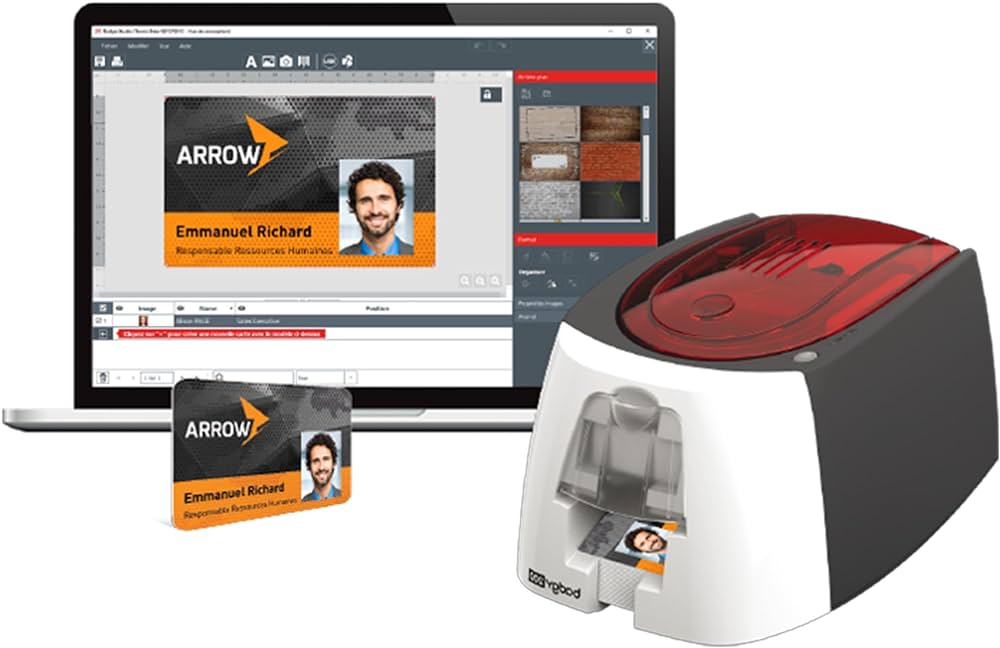 EVOLIS B22U0000RS BAGDY 200 Kit Impresora de Tarjetas PVC USB