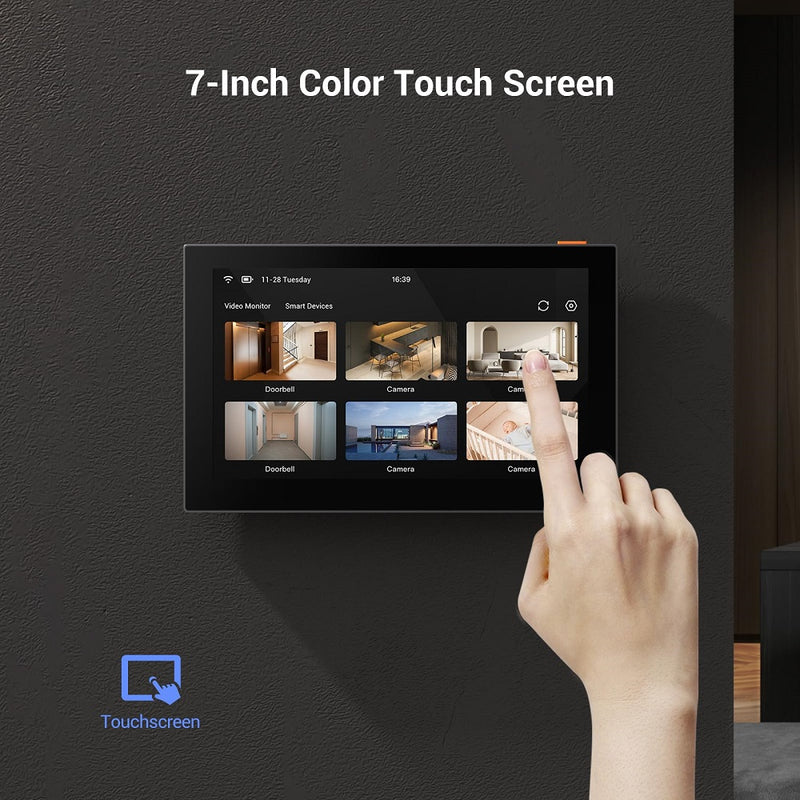 EZVIZ CS-SD7, Monitor Touch 7" Smart WIFI para Videoportero EZVIZ