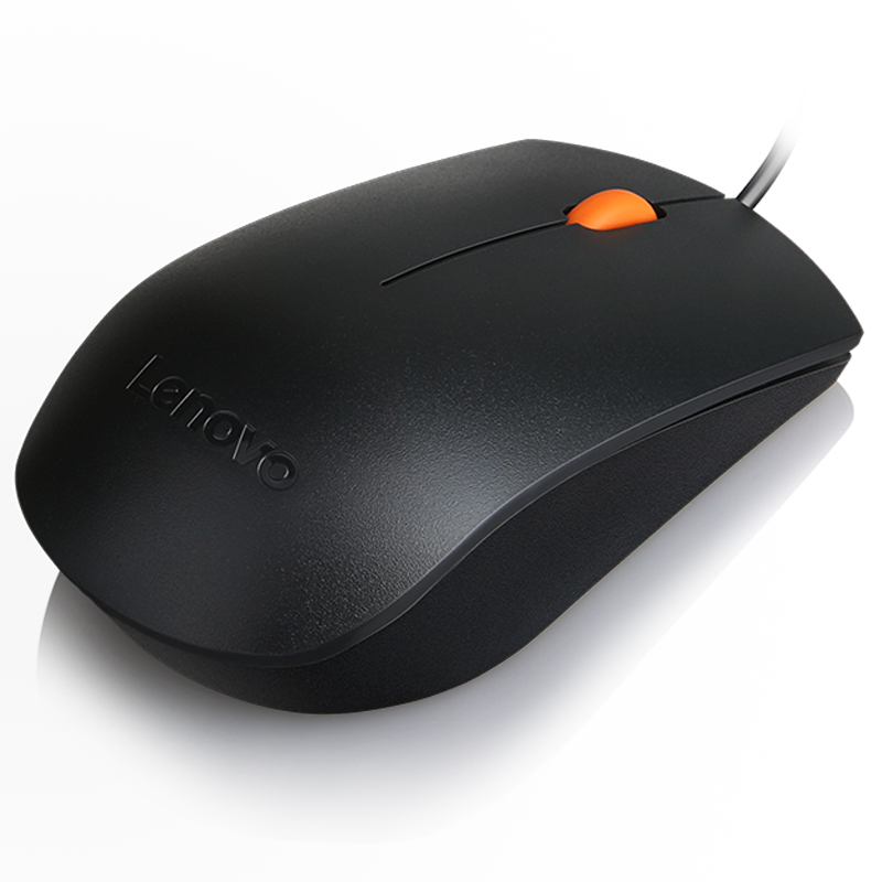 LENOVO 300 Mouse USB Ambidiestro Ergonómico 1600 DPI Negro GX30M39704