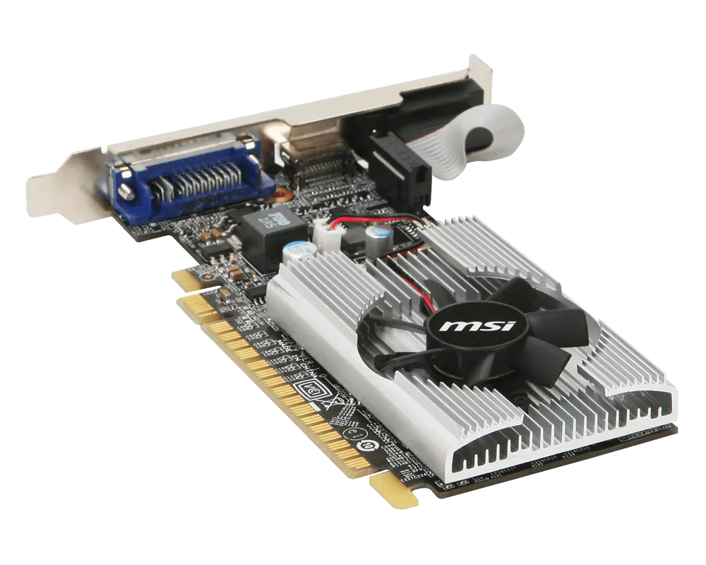 MSI N210-MD1G/D3 Tarjeta de Video NVIDIA GeForce 210 1GB DDR3