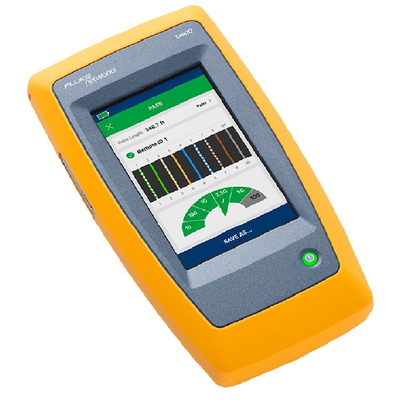 FLUKE NETWORKS LIQ-100, Calificador de Cableado 10G. Inc. estuche