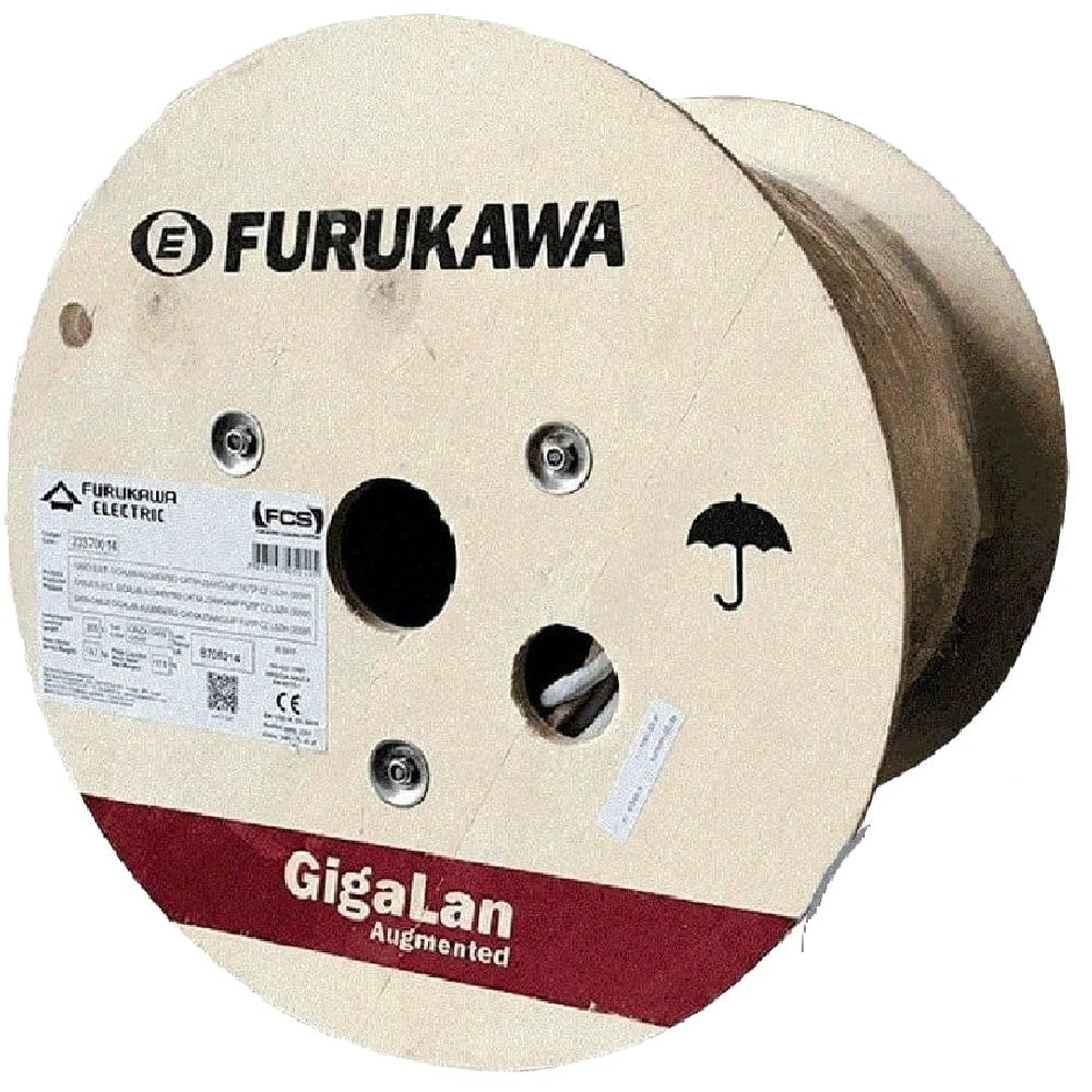 FURUKAWA LIGHTERA 23370092 Cable de red UTP Cat 6A F/UTP 23awg LSZH-3D x 305mts