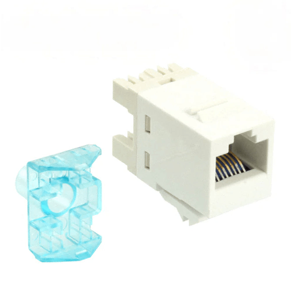 COMMSCOPE 1375191-3 Jack Modular Cat5E RJ45 SL Blanco