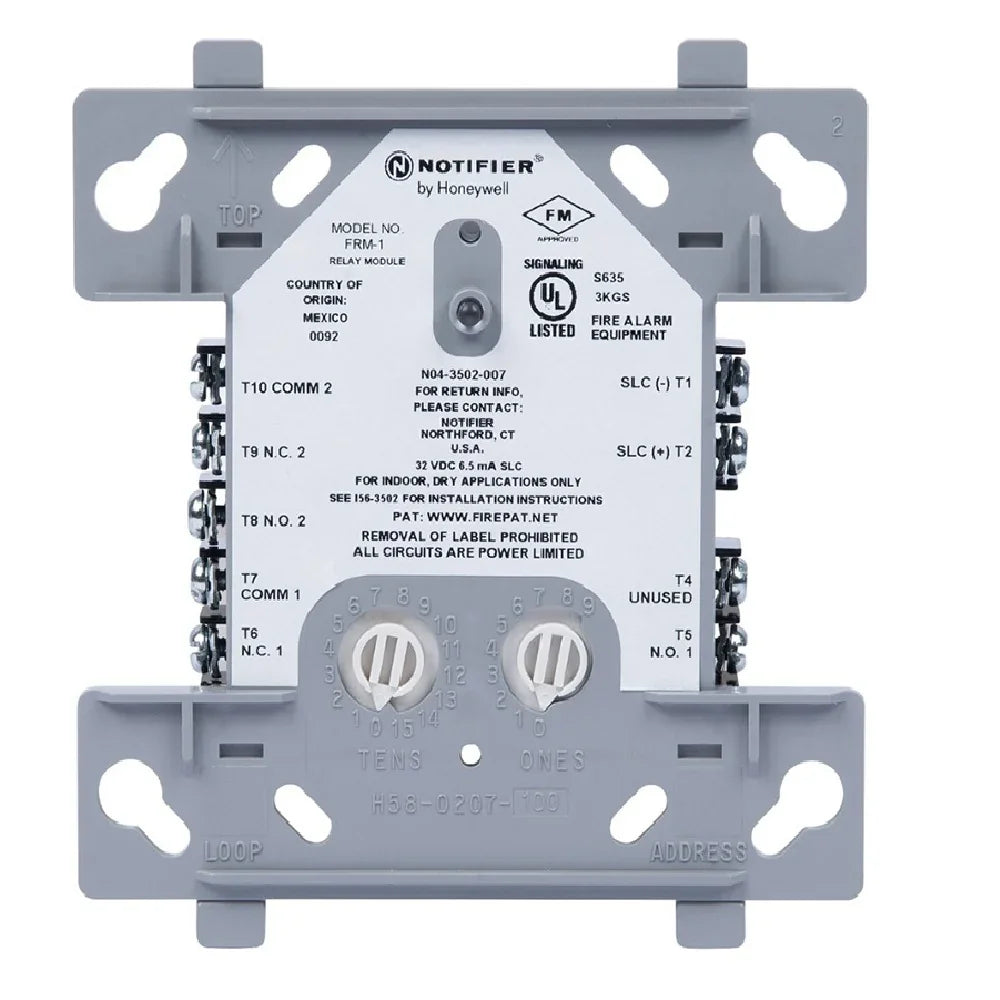 Addressable Relay Module Notifier NOTIFIER FRM-1 Módulo de relé