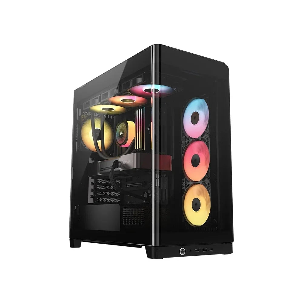 CORSAIR FRAME 4500X RS-R ARGB Case para PC de Cristal Panorámico Semitorre Negra