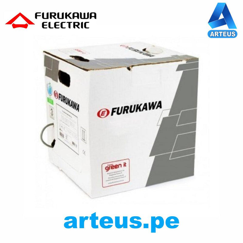 FURUKAWA 23400198, Cable gigalan green u-utp cat.6 lszh-3 -23awg - ARTEUS