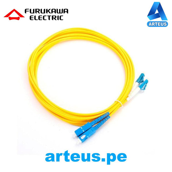 FURUKAWA 33001554, Patch cord optico duplex conectorizado sm g-652d lc-spc/lc-spc 1.0m - lszh - amarillo a - b - ARTEUS