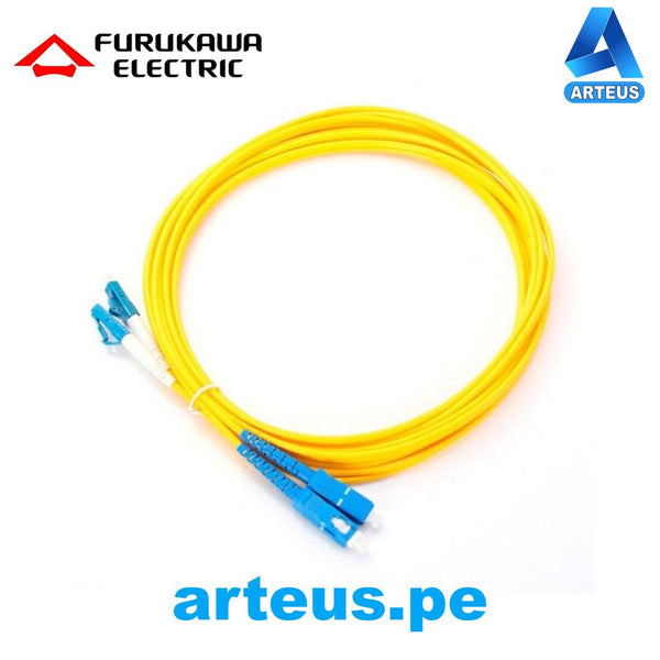 FURUKAWA 33002908, Patch cord óptico monofibra conectorizado sm g-652d sc-apc-sc-upc 3.0m - lszh - amarillo - ARTEUS