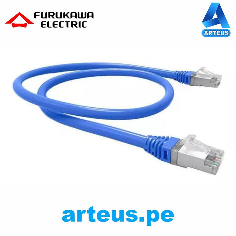 FURUKAWA 35085054, Patch cord f-utp gigalan augmented cat.6a - 3m azul lszh-3 - ARTEUS